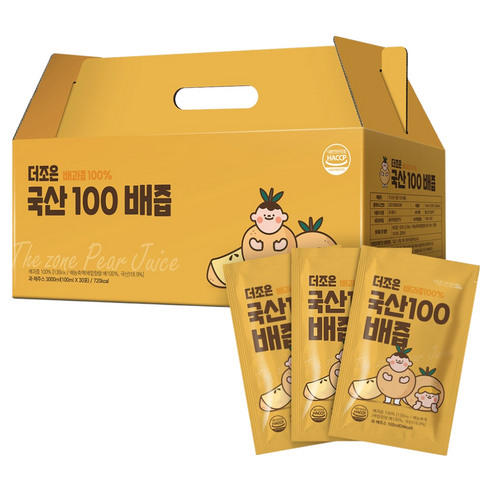 더존건강 더조은 국산100 배즙
