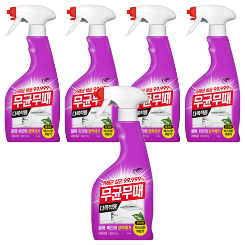 피죤 무균무때 다목적용, 500ml, 5개