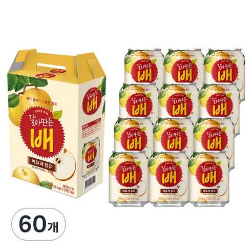 갈아만든배, 238ml, 60개