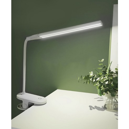 비센드 더블램프 LED 클립 스탠드 BS-550: 현대적인 인테리어를 위한 다목적 조명 솔루션