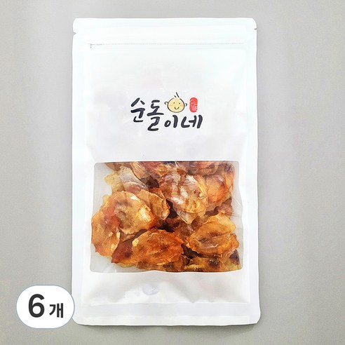 순돌이네 구운 동전쥐포, 6개, 160g