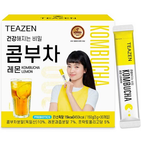 티젠 콤부차 레몬 5g x 40개, 40개입, 1개