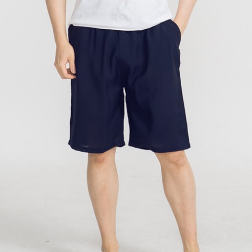 디노바시 그린인견 5부 주머니 파자마