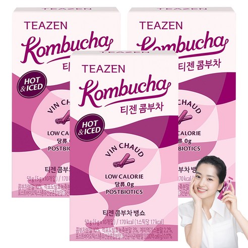 티젠 뱅쇼 콤부차, 5g, 10개입, 3개