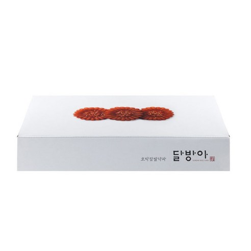 달방아 호박찹쌀약과 20p + 쇼핑백 - 호박과 찹쌀의 조화로운 고급 디저트