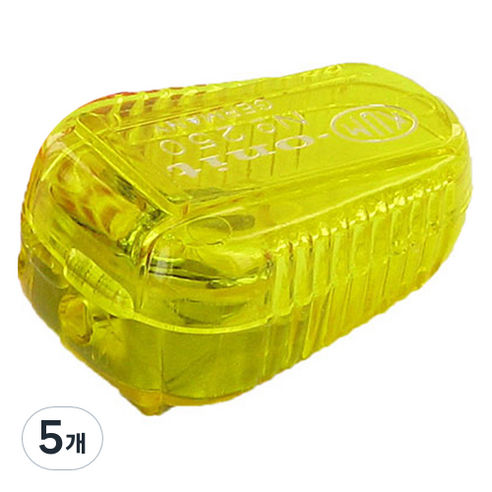 쿰 샤프너 250 Ice 전문가 미술용 연필심 전용 연필깎이 2mm 3.15mm, 랜덤발송, 5개