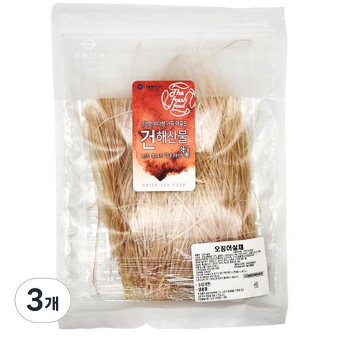 해동찬가 오징어실채, 300g, 3개