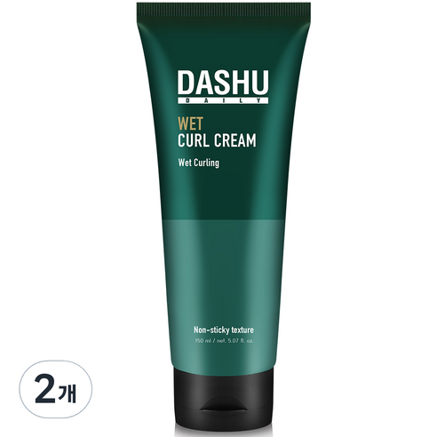 다슈 데일리 웨트 헤어 컬크림, 150ml, 2개