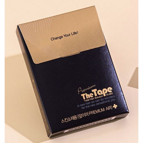 하이모 더 테이프 스킨 소재용 앞이마 프리미엄 에어 가발 테이프 40p, 1개