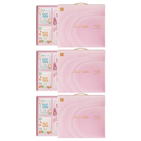 아워티 퓨어 가든 티 세트, 티 6종 x 5p, 3세트