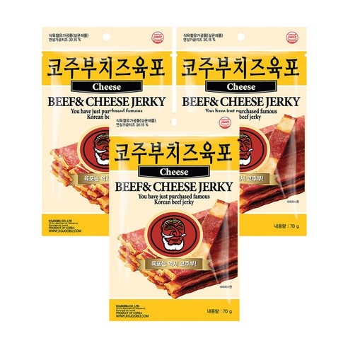 코주부 치즈육포