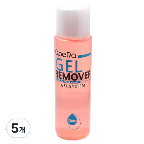 OpeRa 오페라 젤 리무버, 130ml, 5개