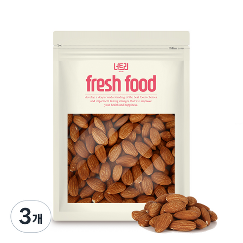 너트리 볶음 아몬드, 800g, 3개