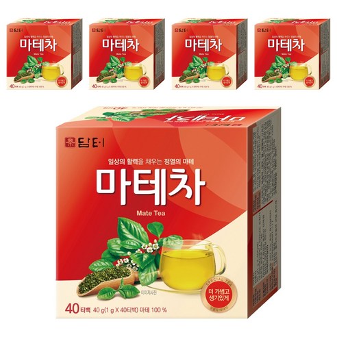 담터 마테차, 1g, 40개입, 5개
