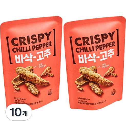 에치와이 바삭-고추, 30g, 10개