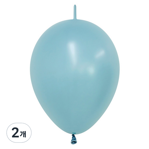 셈퍼텍스 링커 풍선 30cm 50p, 파스텔더스크 블루, 2개