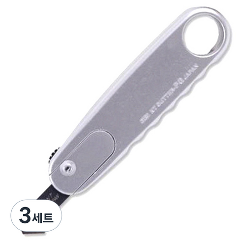 NT 컷터칼 P-500GP, 혼합 색상, 3세트