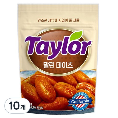 테일러 데이츠, 190g, 10개
