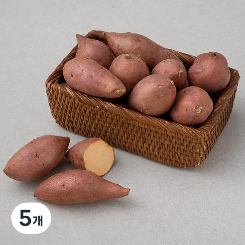국내산 한입 호박고구마, 1.5kg, 5개