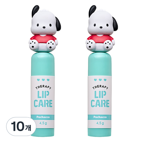 아텍스 산리오캐릭터즈 포차코 립케어, 4.5g, 10개