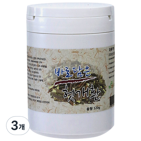 NK협동조합 헛개환, 3개, 120g
