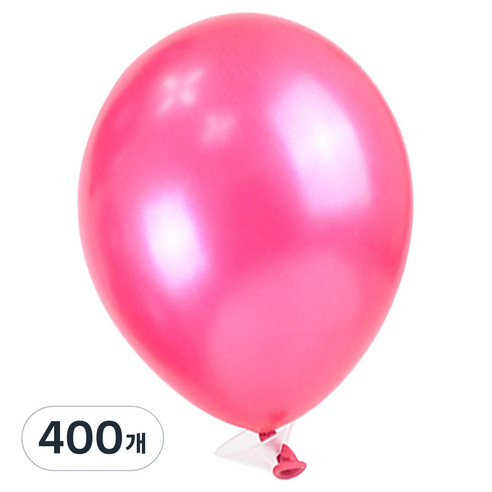 파티쇼 고급 펄 장식풍선 15cm, 푸치샤, 400개