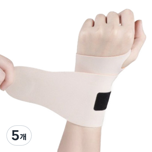 온트리 손목 고정 보호 스트랩 스킨, 5개