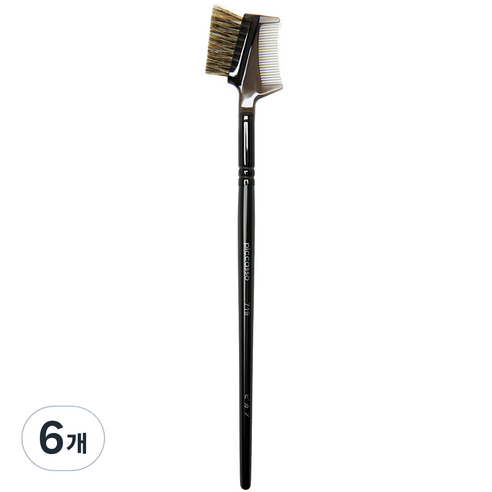 피카소 comb 아이브로우 브러쉬 719, 혼합 색상, 6개