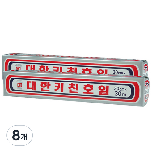대한웰빙은박 대한키친호일, 30m, 8개