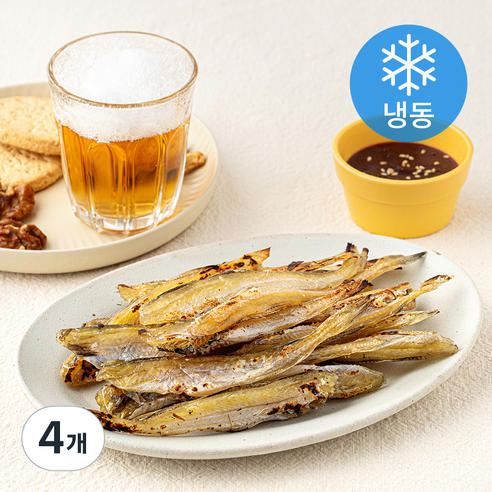 주안상점 조미대구 미니노가리 (냉동), 4개, 100g