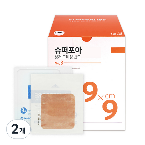 밴드골드 슈퍼포아 50매입, 50개입, 2개