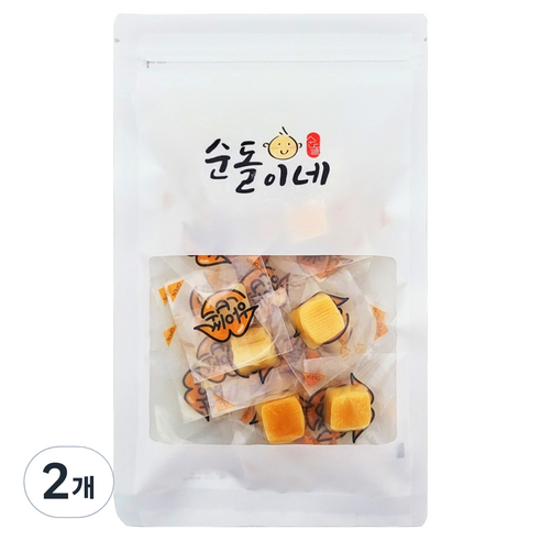순돌이네 한입 쏙 치즈 오징어 20p, 2개, 100g