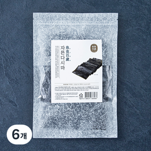어식백세 자른다시마, 100g, 6개