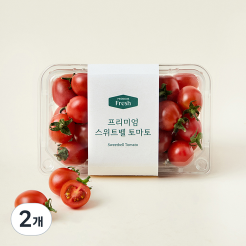 프리미엄 스위트벨 토마토, 400g, 2개