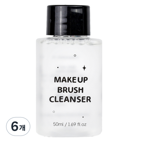 화홍엠 메이크업 브러쉬 클렌저, 6개, 50ml