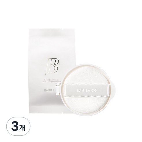 바닐라코 커버리셔스 얼티밋 화이트 쿠션 리필 14g, 22 내추럴, 3개