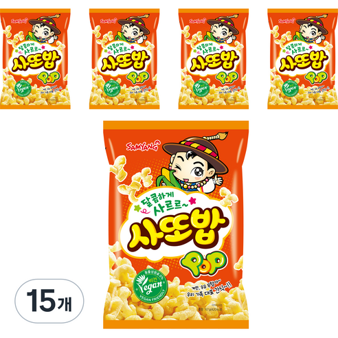 삼양 사또밥, 67g, 15개