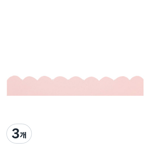 구름 선반 볼트, 라이트핑크, 3개