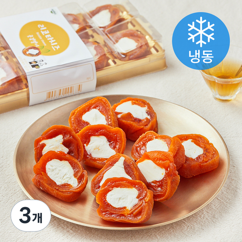 All바른농장 리코타치즈 곶감말이 (냉동), 3개, 200g