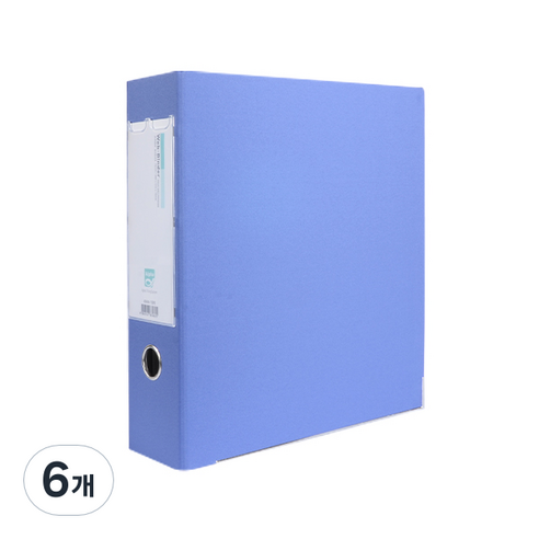 알파 웹D링 바인더 A4 3공 7cm AB949A-7, 청색, 6개