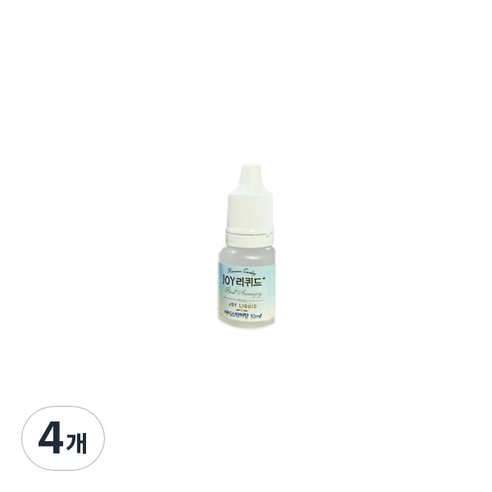 조이리퀴드 아로마조이 슬라임 향료 10ml, 4개, 아이스박하