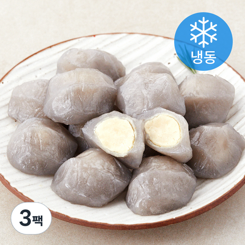 강원샘담명가 오마니 감자떡 (냉동), 600g, 3개