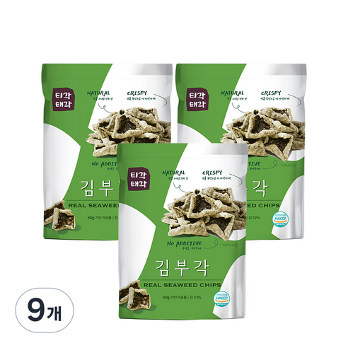 김부각, 60g, 9개