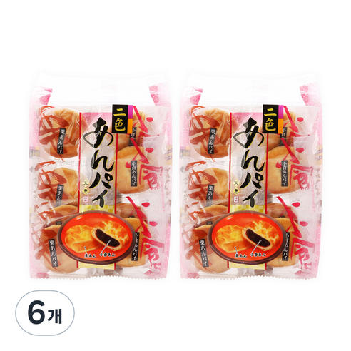 텐케 두가지맛 파이, 220g, 6개