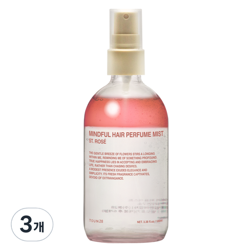 톤28 생로제 회상 헤어 퍼퓸 미스트, 3개, 100ml