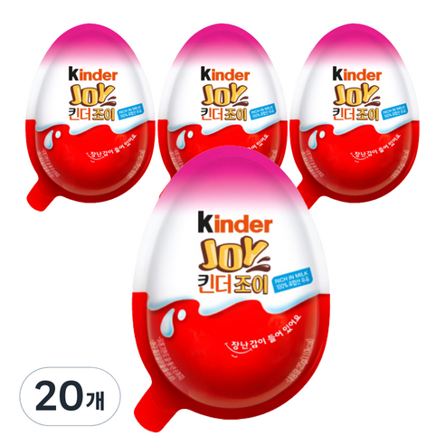 킨더조이 걸 T1, 20g, 20개