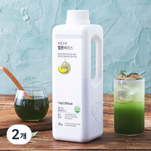 프룻스타 멜론 베이스, 1kg, 2개