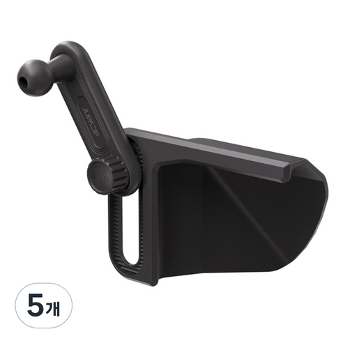 주파집 EV3 차량용 인포테인먼트 왼쪽 휴대폰 거치대 마운트, 블랙, 5개