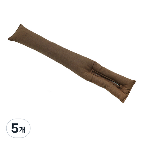 엠노블 차량용 스웨이드 틈새쿠션, 브라운, 5개