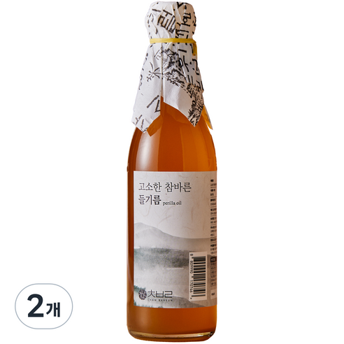 향유 건강한 참바른 생들기름, 350ml, 2개